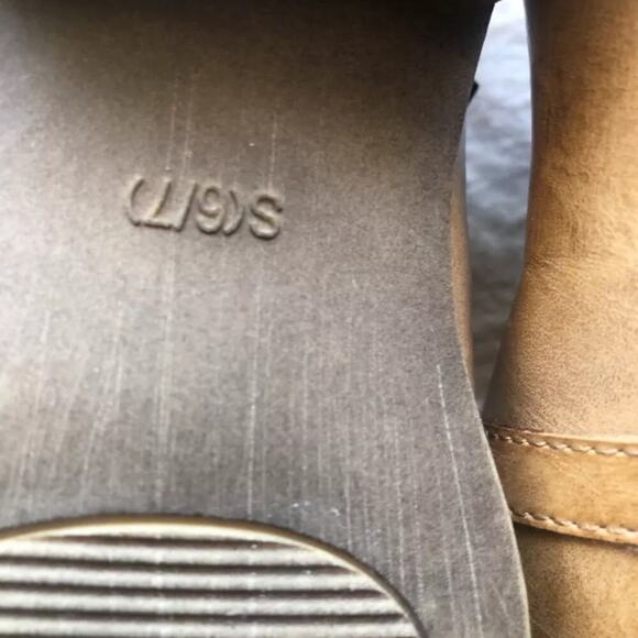 Womens ETC Ankle Boots Booties Shoes Tan - Picture 6 of 12